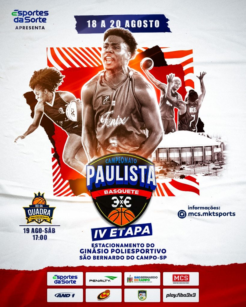 Vai começar o Campeonato Paulista de Basquete 3×3! – FPB